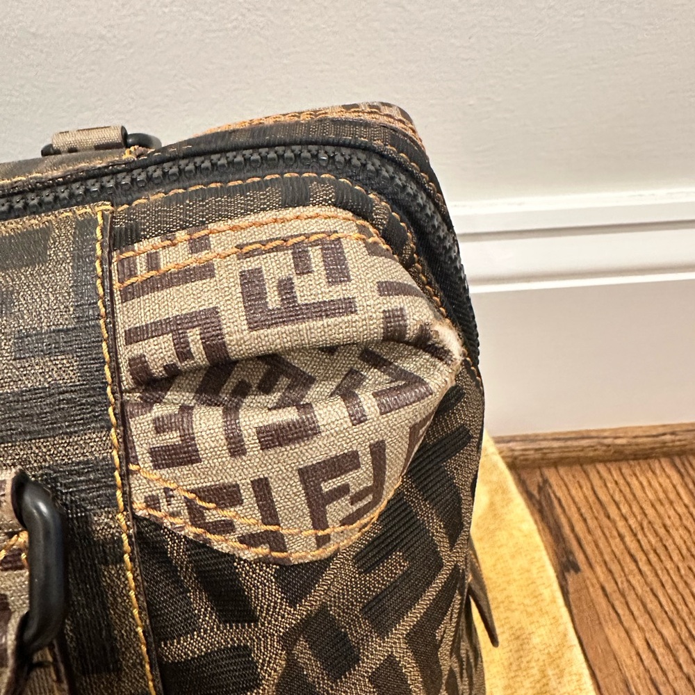 Fendi Black and Brown Satchel - Picture 16 of 16